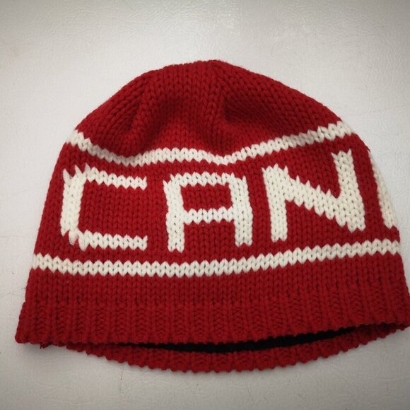 2 / $30.00 - T-Max Heat Unisex Red & White Made in Canada Fleece Lined Toque - Picture 4 of 7